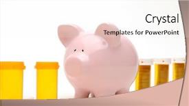  Presentation with reform - Beautiful presentation featuring financial challenge of healthcare reform backdrop and a white colored foreground