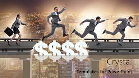  Presentation with crossing bridge - Amazing PPT layouts having financial-concept-crossing-dollar-bridge backdrop and a coral colored foreground