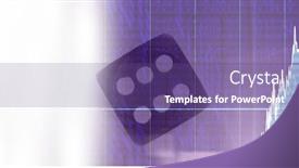  Presentation with economy - Slides having financial-data-and-graphs-over background and a violet colored foreground