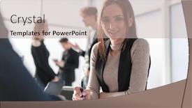  Presentation with director - Beautiful presentation featuring financial-director-ready-affirm-official backdrop and a mint green colored foreground