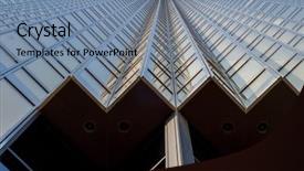  Presentation with toronto - Cool new PPT layouts with financial district in downtown toronto backdrop and a seafoam green colored foreground