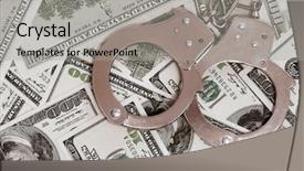  Presentation with security - Slide set featuring romantic young couple on the beach waloking along the shore background and a sky blue colored foreground