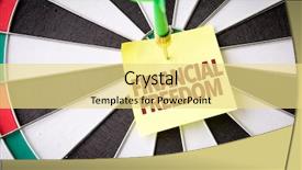  Presentation with financial management - Amazing presentation theme having financial freedom backdrop and a blonde colored foreground