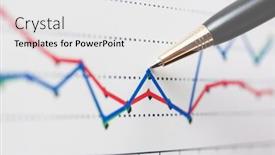  Presentation with financial market - Amazing slides having financial-graphs-analysis-stock-market backdrop and a white colored foreground