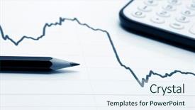  Presentation with financial analysis - Audience pleasing PPT layouts consisting of financial graphs analysis backdrop and a sky blue colored foreground