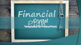  Presentation with school budget and finance - PPT layouts enhanced with financial plan text on school background and a teal colored foreground