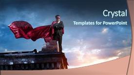  Presentation with rescue - Audience pleasing PPT layouts consisting of financial rescue - strong and powerful as super backdrop and a ocean colored foreground