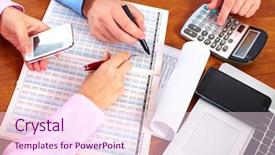  Presentation with accountant - Amazing presentation having financial services - hands of accountant business woman backdrop and a pink colored foreground