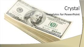  Presentation with financial - Beautiful PPT layouts featuring financial stability - us dollars isolated on white backdrop and a white colored foreground