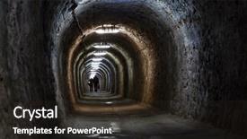  Presentation with tunnel - Cool new PPT layouts with find god - tunnel of life backdrop and a wine colored foreground