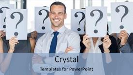  Presentation with career path - Slide deck enhanced with find his own career path background and a light blue colored foreground