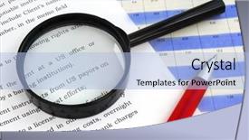  Presentation with contract act - Audience pleasing presentation theme consisting of find investor - part of contract red pen backdrop and a light blue colored foreground