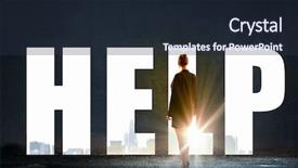  Presentation with motivation - Colorful theme enhanced with find your business motivation mixed media backdrop and a tawny brown colored foreground