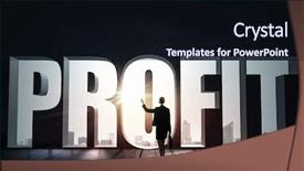  Presentation with motivation - Slides consisting of find your business motivation mixed media background and a wine colored foreground