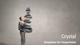  Presentation with find - Beautiful PPT layouts featuring find your inner balance backdrop and a gray colored foreground