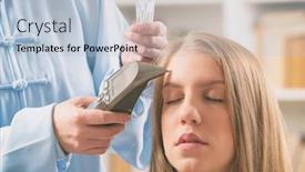  Presentation with acupuncture - Audience pleasing slide deck consisting of finding-an-acupuncture-point backdrop and a lemonade colored foreground