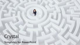  Presentation with solution - Slide deck consisting of finding effective solution mixed media background and a light gray colored foreground