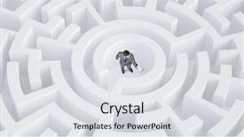  Presentation with solution - PPT layouts featuring finding effective solution mixed media background and a light gray colored foreground