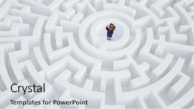  Presentation with solution - Amazing slide deck having top mind - finding effective solution mixed media backdrop and a light gray colored foreground