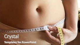  Presentation with finding a job - Cool new slide set with finding ideal size over belly backdrop and a  colored foreground