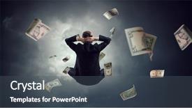  Presentation with balance - Slides having finding inner balance mixed media background and a  colored foreground