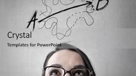  Presentation with connection - Beautiful presentation featuring finding the connection backdrop and a light gray colored foreground