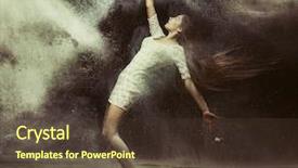  Presentation with fine art - Slide deck enhanced with fine art photo background and a tawny brown colored foreground