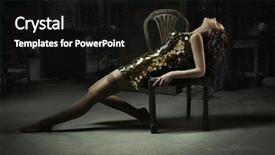  Presentation with fine art - Presentation theme enhanced with renewable green economy energy agriculture background and a light blue colored foreground