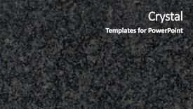  Presentation with marble - PPT theme featuring rocks granite - fine image of black marble background and a dark gray colored foreground