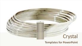  Presentation with jewelry - Cool new presentation with silver bracelet backdrop and a soft green colored foreground