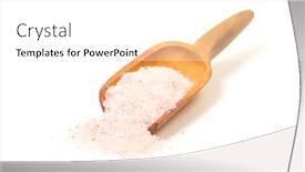  Presentation with salt - Amazing presentation having fine-red-himalayan-salt backdrop and a white colored foreground
