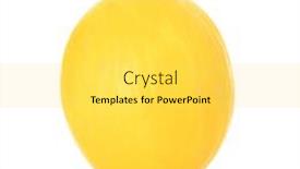  Presentation with honeydew - Beautiful presentation design featuring fine-ripe-honeydew-melon backdrop and a yellow colored foreground