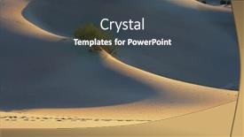  Presentation with death - Audience pleasing presentation consisting of fine-smooth-contours-of-sand backdrop and a dark gray colored foreground