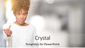  Presentation with african american couples on the mountaintop - Presentation theme enhanced with finger impolite and rude fuck background and a  colored foreground