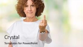  Presentation with middle ages - Cool new PPT layouts with finger impolite and rude fuck backdrop and a  colored foreground