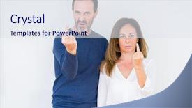  Presentation with love - Colorful theme enhanced with finger impolite and rude fuck backdrop and a  colored foreground