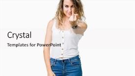  Presentation with beautiful midnight sun over - Slide deck enhanced with finger impolite and rude fuck background and a sky blue colored foreground