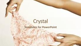  Presentation with close up shot - Presentation theme featuring finger print images - close-up shot of an elegant background and a  colored foreground