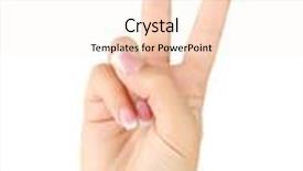  Presentation with sign language - Cool new slide deck with meditation - group of young people involved backdrop and a gray colored foreground