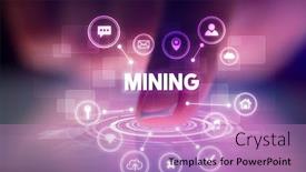  Presentation with web technology - Slides enhanced with finger-touching-tablet-with-web background and a coral colored foreground