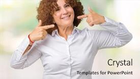  Presentation with businees - Colorful slide deck enhanced with fingers teeth and mouth health backdrop and a light gray colored foreground