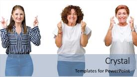  Presentation with group of people - PPT theme enhanced with fingers with hope and eye background and a teal colored foreground