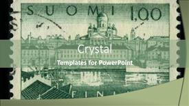  Presentation with finland - Audience pleasing presentation theme consisting of finland-circa-1980-a-stamp backdrop and a  colored foreground
