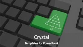  Presentation with fir tree - Amazing theme having fir-tree-against-black-keyboard backdrop and a dark gray colored foreground