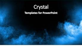  Presentation with smoke - Presentation theme having fire - dark background full of dense background and a black colored foreground