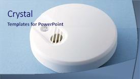  Presentation with fire alarm - Amazing slide set having fire alarm backdrop and a light blue colored foreground