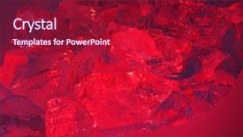  Presentation with fire ice - PPT theme consisting of fire and ice - abstract image background and a violet colored foreground