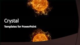  Presentation with colon - Theme enhanced with letter on a black background background and a black colored foreground