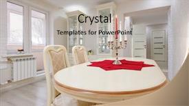  Presentation with dining - Amazing PPT layouts having fire door - white dining room interior backdrop and a light gray colored foreground