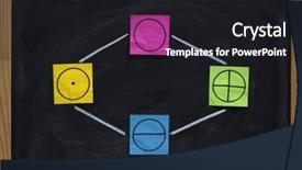  Presentation with philosophy - Beautiful presentation featuring fire earth water air 4 backdrop and a dark gray colored foreground